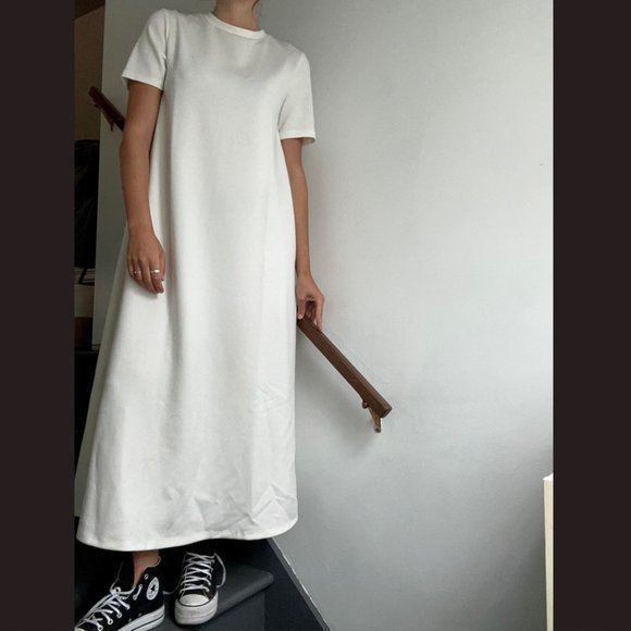 MANGO - FLARED LONG DRESS - Picture 1 of 3